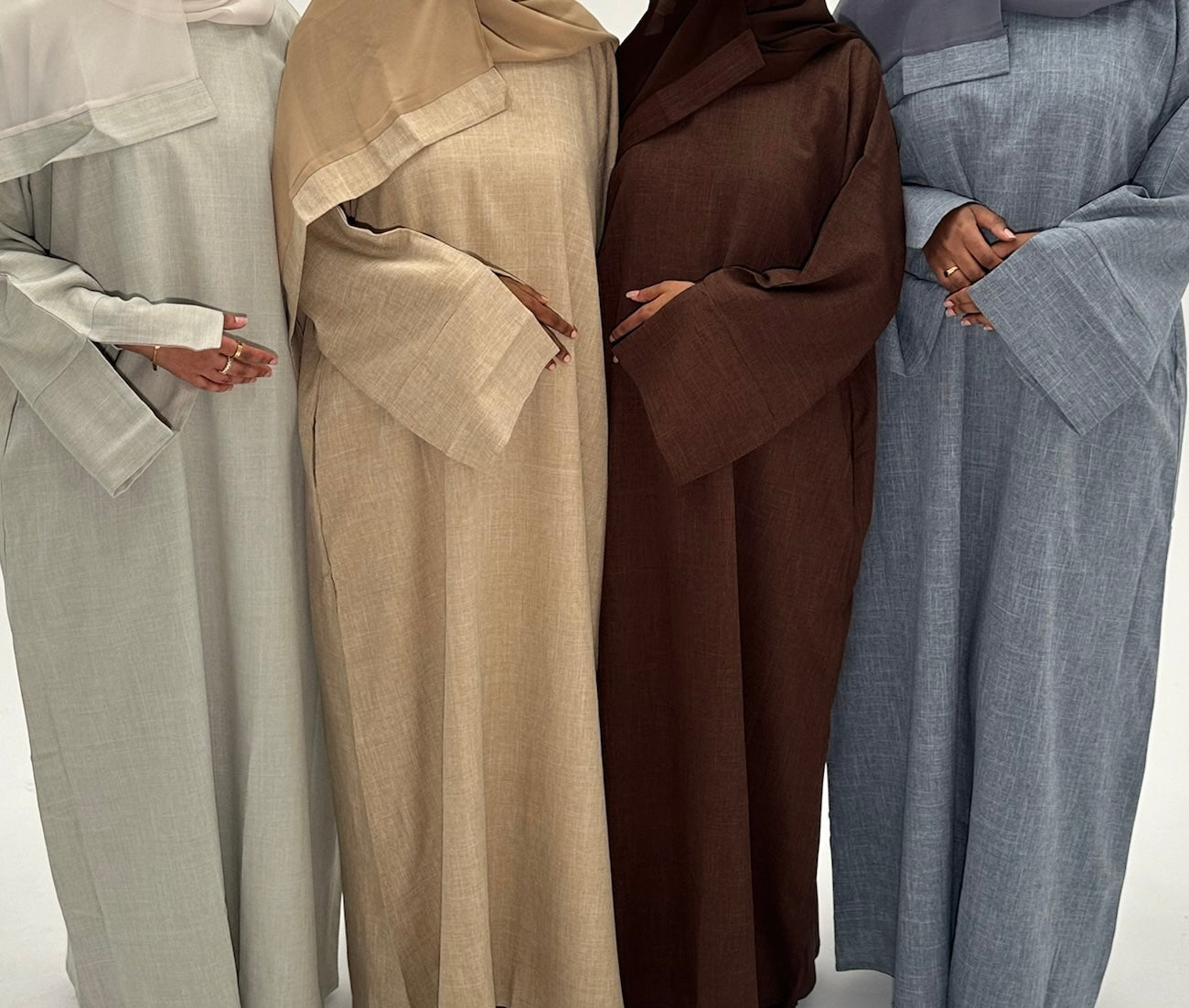 Bayān (بيان) Abaya - STONE