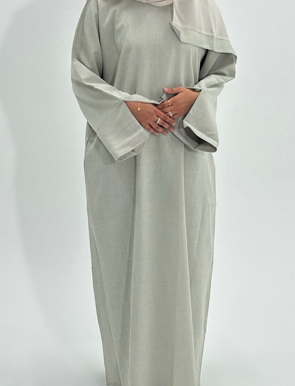 Bayān (بيان) Abaya - STONE